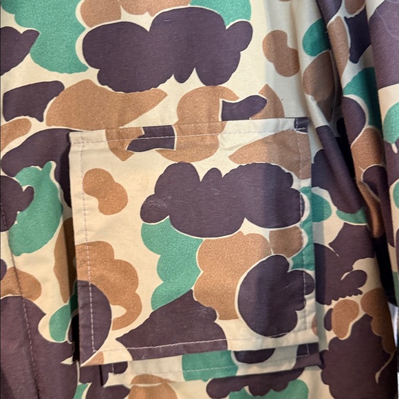 VTG Mens Woolrich Duck Camo Gore-Tex puffer Jacket USA Made Good Condition large - Picture 9 of 11